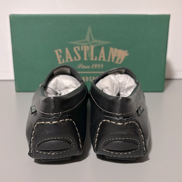 Eastland Women’s Debora Black Leather Moc/Driving Loafers NWT Size 10 - Picture 3 of 7